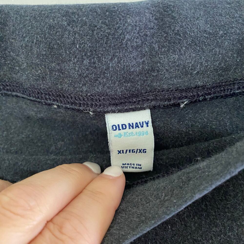 OLD NAVY • Dark Gray Fitted Business Casual Pencil Skirt - Picture 4 of 7
